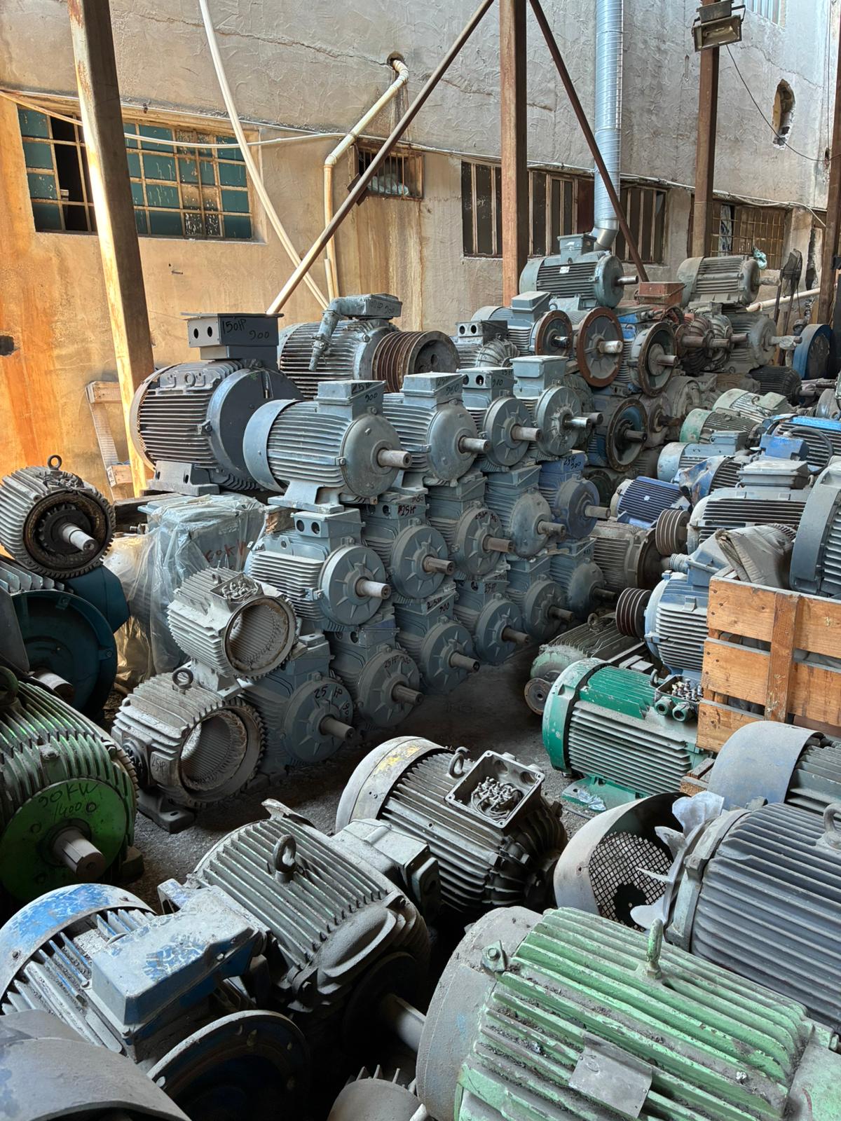 AC Asenkron Elektrik Motorları | İstenilen kW ve Devirde Sıfır & İkinci El