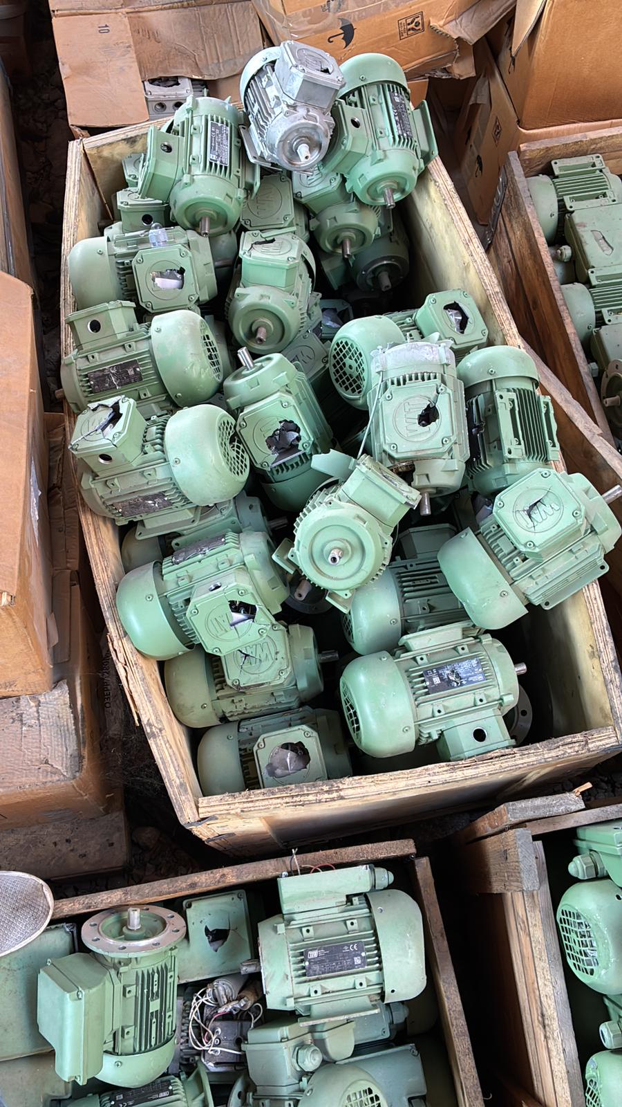 AC Asenkron Elektrik Motorları | İstenilen kW ve Devirde Sıfır & İkinci El