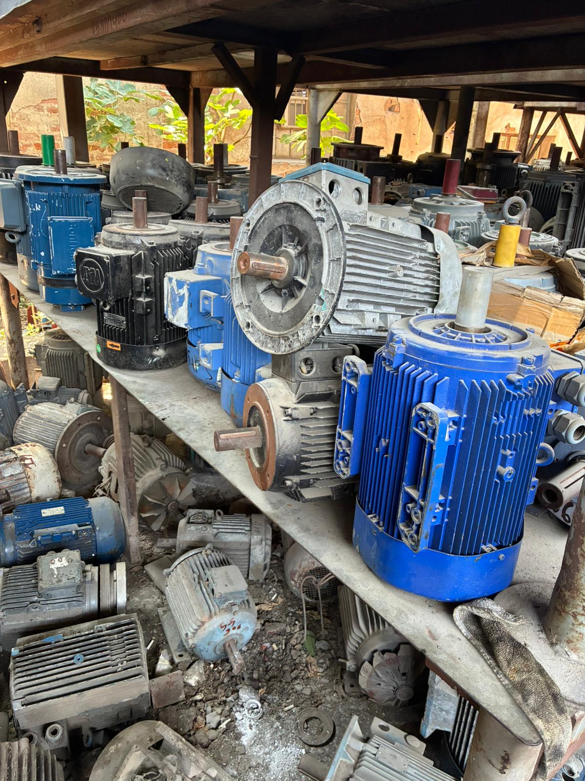 AC Asenkron Elektrik Motorları | İstenilen kW ve Devirde Sıfır & İkinci El